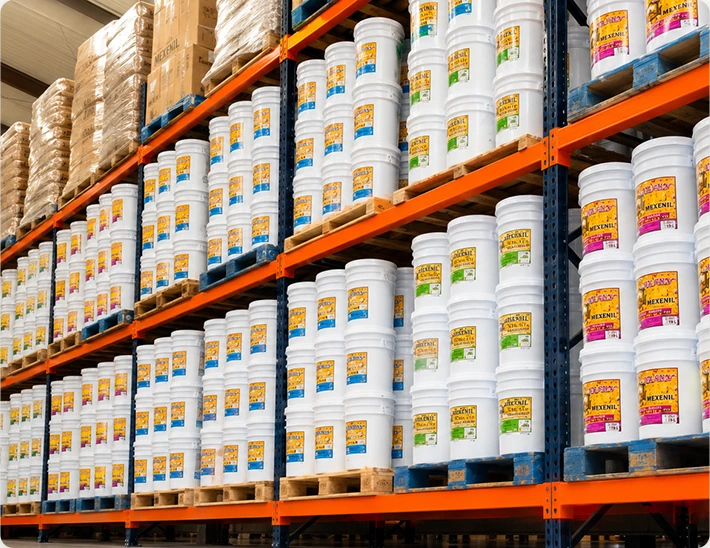 Productos almacenados en nuestras instalaciones